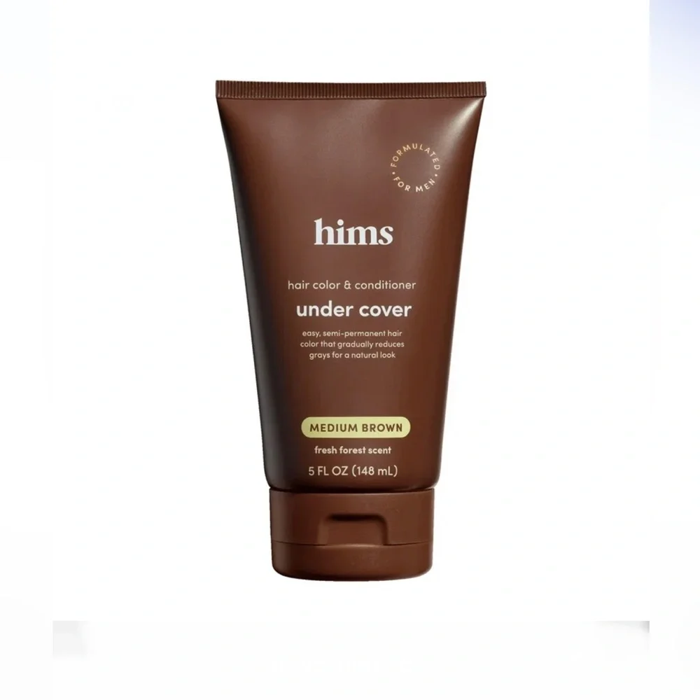 Hims 2pack medium brown Hair Color and conditioner for men 5 fl oz brand new